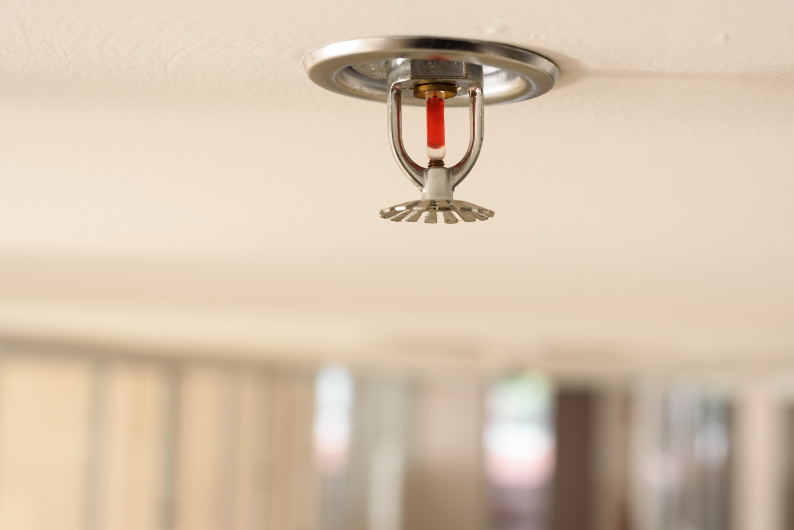 Fire sprinkler system installed in a residental building in the Lower Mainland, B.C.